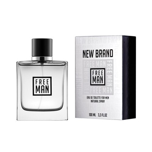 Apa de Toaleta New Brand, Free Man, Barbati, 100 ml
