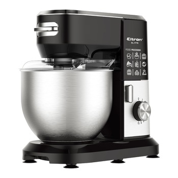 Mixer cu bol Eltron, 1900 W, Bol 6L inox, 10 Viteze, LED, 4 accesorii, Negru Mixer cu bol Eltron, 1900 W, Bol 6L inox, 10 Viteze, LED, 4 accesorii, Negru