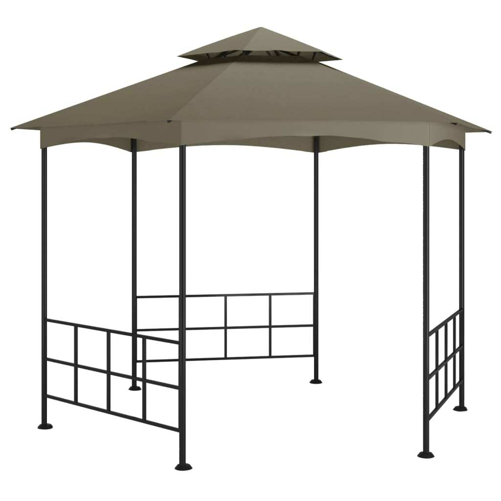 Pavilion cu pereti laterali vidaXL, Tesatura, 310 x 270 cm, Taupe