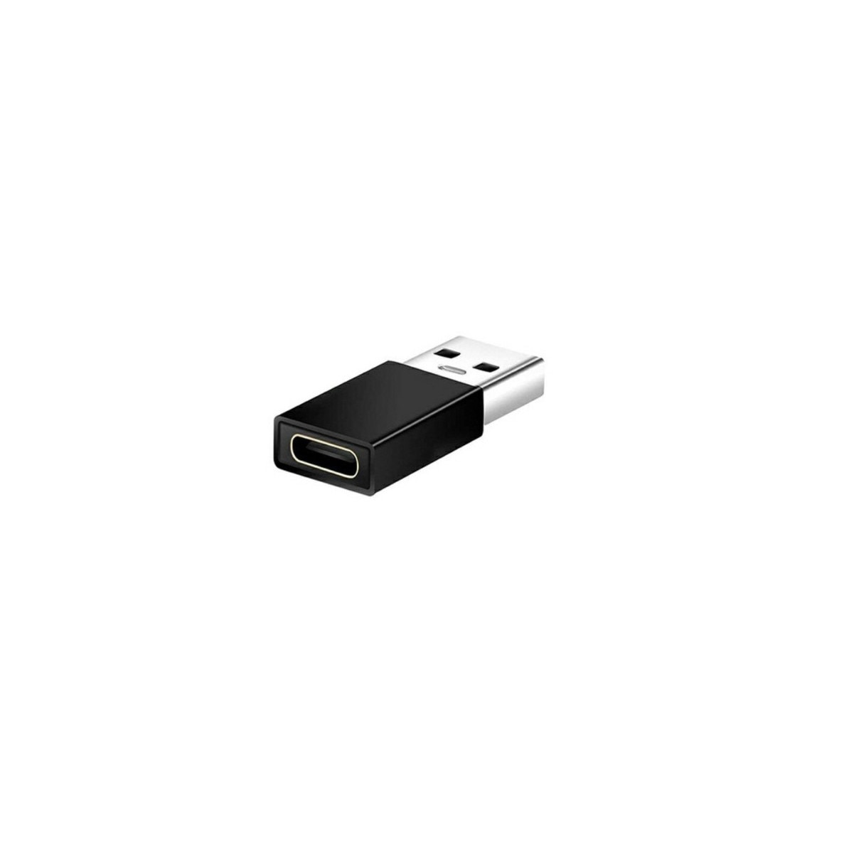 Adaptor USB-C mama la USB-A tata, Negru