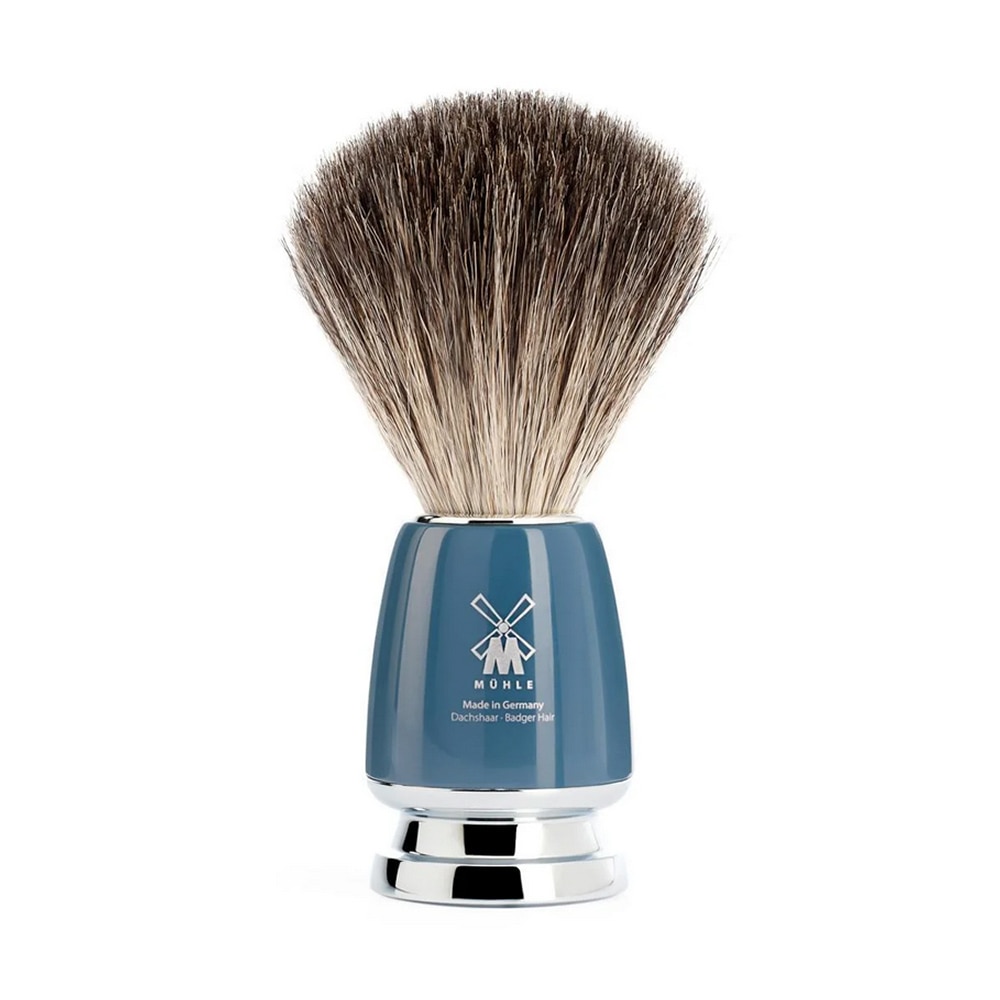 Pamatuf Pure Badger cu par de bursuc si maner de rasina Muehle 81M228