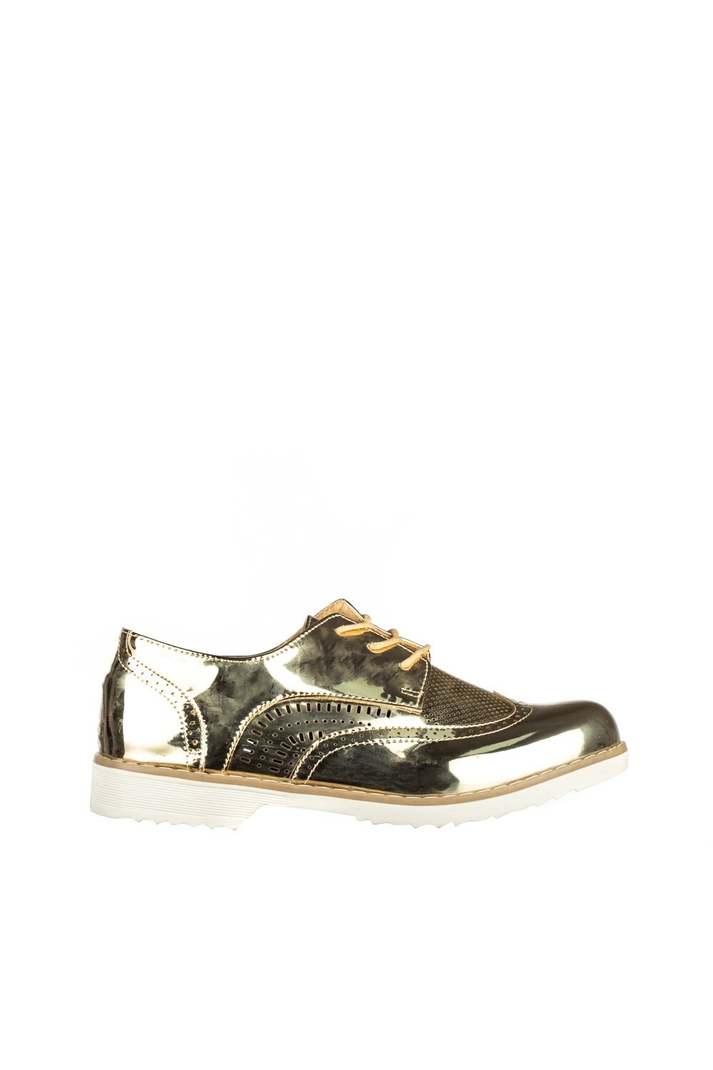 Pantofi casual dama Ursula K, Auriu
