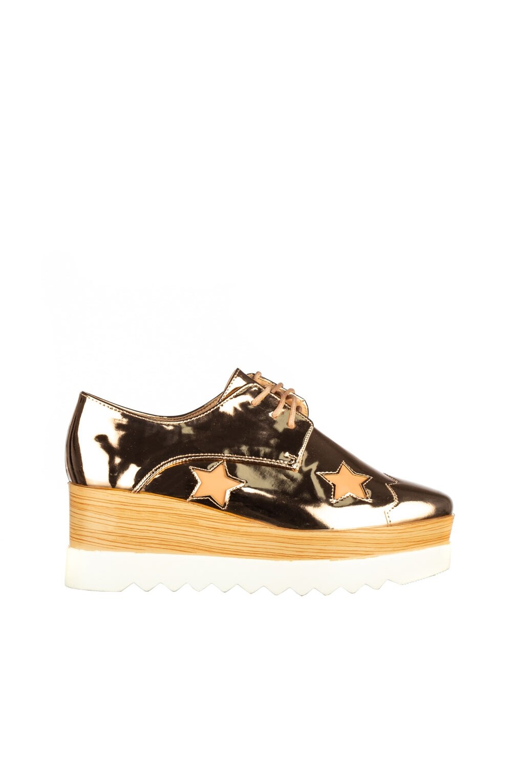 Pantofi casual dama Ramya K, Bej