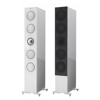 Set de Boxe Hi-Fi de Podea KEF R11, White Gloss Set de Boxe Hi-Fi de Podea KEF R11, White Gloss