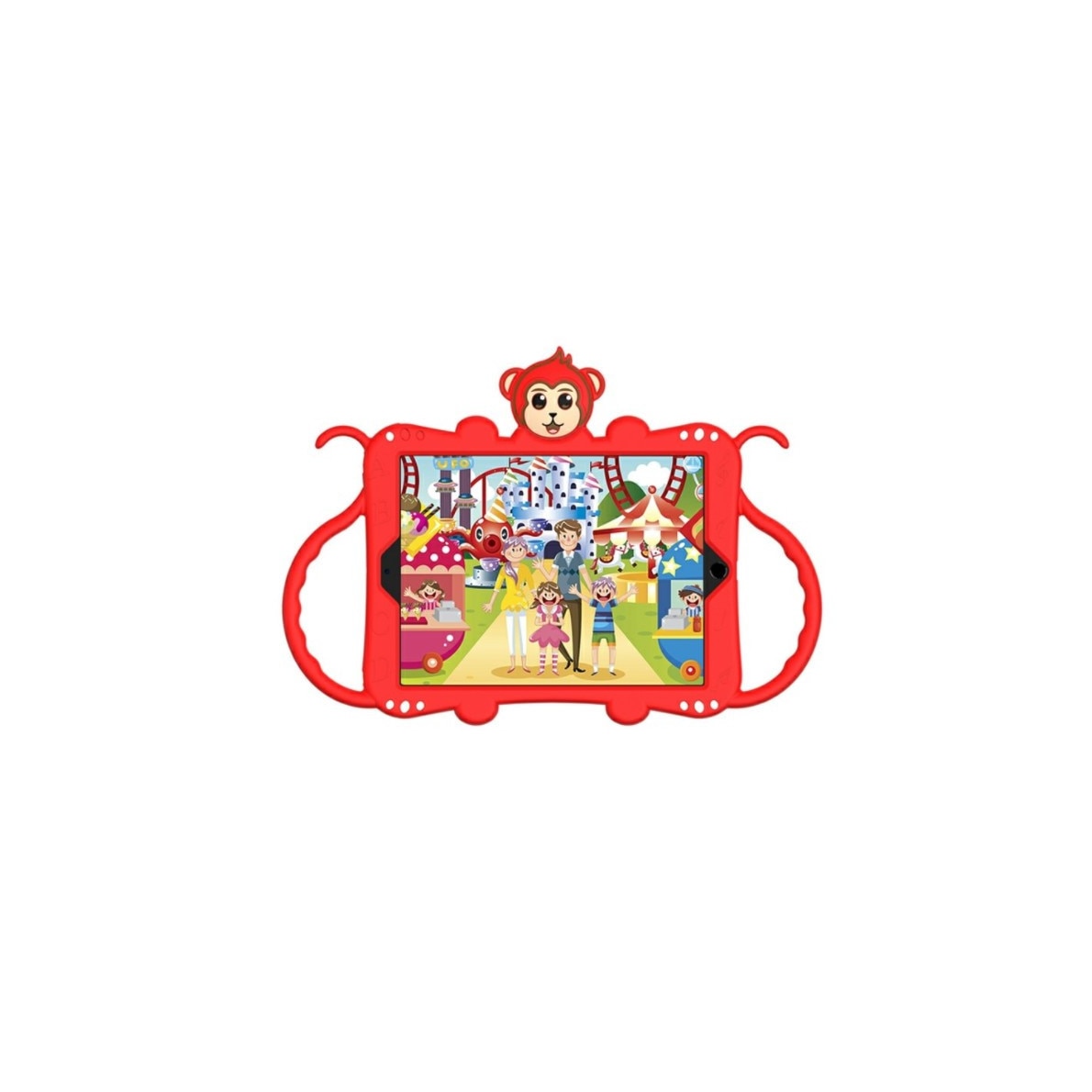 Husa din silicon pentru Apple iPad Air 1, Air 2, iPad Pro 9.7 inch, iPad 5, Rosu