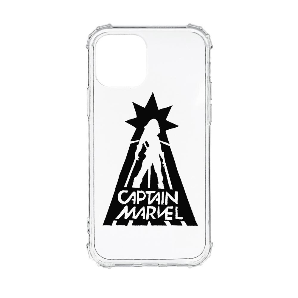 Husa Anti Shock, Compatibila Cu Apple iPhone 13 Mini, Captain Marvel, Silicon Premium, Rezistenta, AS239