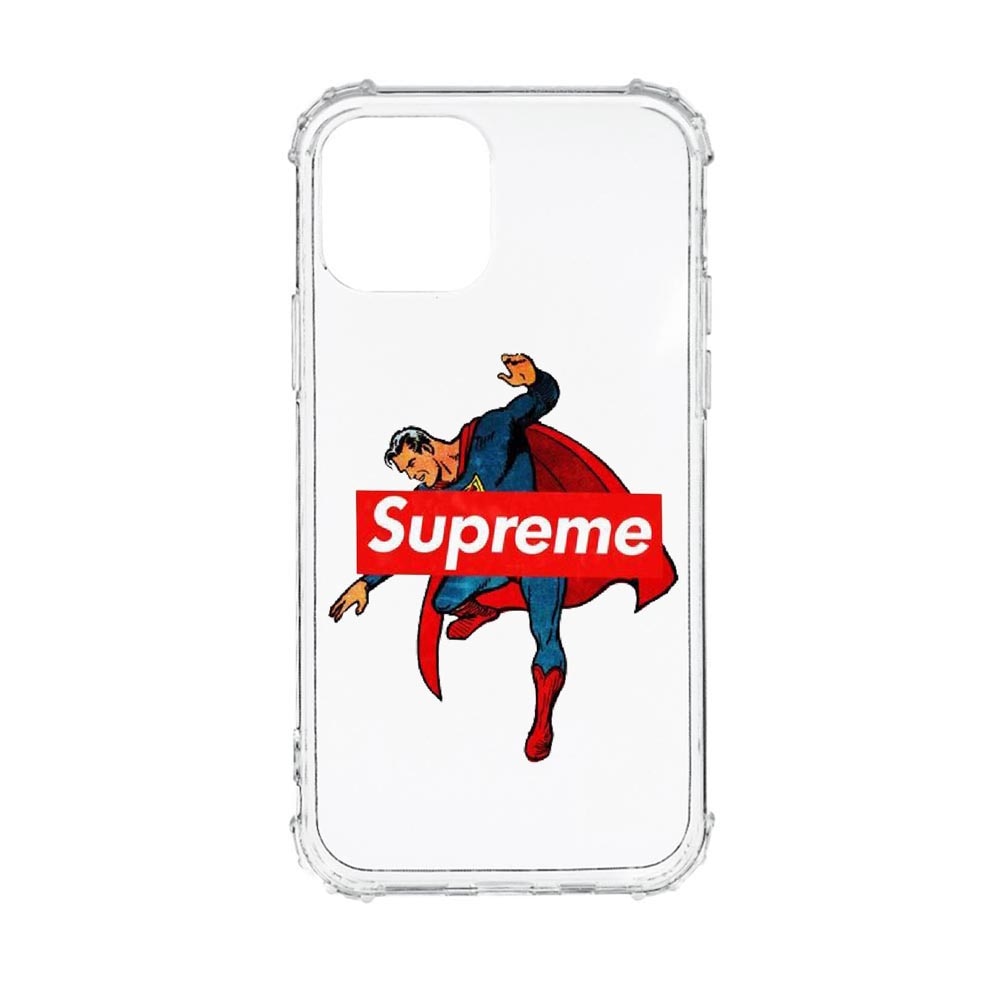 Husa Anti Shock, Compatibila Cu Apple iPhone 13, Supreme, Superman, Silicon Premium, Rezistenta, AS259