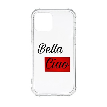 Husa Anti Shock, Compatibila Cu Apple iPhone 13 Mini, La Casa De Papel - Ciao Bella, Silicon Premium, Rezistenta, AS293 Husa Anti Shock, Compatibila Cu Apple iPhone 13 Mini, La Casa De Papel - Ciao Bella, Silicon Premium, Rezistenta, AS293
