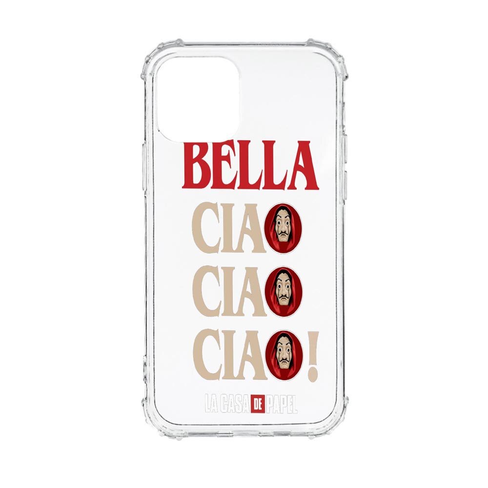 Husa Anti Shock, Compatibila Cu Apple iPhone 13 Pro, La Casa De Papel - Ciao Bella, Silicon Premium, Rezistenta, AS391