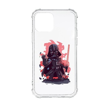 Husa Anti Shock, Compatibila Cu Apple iPhone 13 Pro Max, Star Wars - Darth Vader, Silicon Premium, Rezistenta, AS402 Husa Anti Shock, Compatibila Cu Apple iPhone 13 Pro Max, Star Wars - Darth Vader, Silicon Premium, Rezistenta, AS402