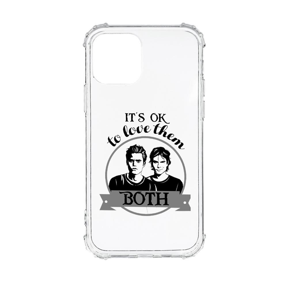 Husa Anti Shock, Compatibila Cu Apple iPhone 13, Vampire Diaries, Silicon Premium, Rezistenta, AS584