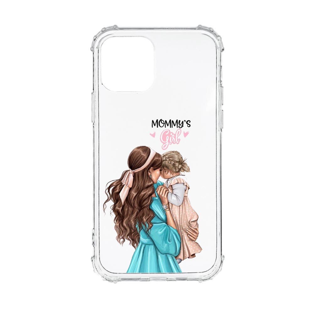 Husa Anti Shock, Compatibila Cu Apple iPhone 13 Pro Max, Mommy's Girl, Silicon Premium, Rezistenta, AS555