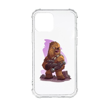 Husa Anti Shock, Compatibila Cu Apple iPhone 13 Pro, Star Wars Chewbacca, Silicon Premium, Rezistenta, AS401 Husa Anti Shock, Compatibila Cu Apple iPhone 13 Pro, Star Wars Chewbacca, Silicon Premium, Rezistenta, AS401