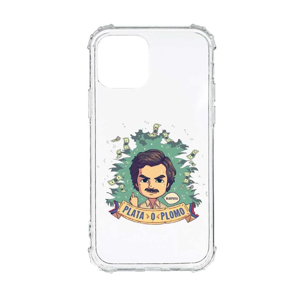 Husa Anti Shock, Compatibila Cu Apple iPhone 13 Pro, Narcos Pablo Escobar, Silicon Premium, Rezistenta, AS447