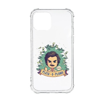 Husa Anti Shock, Compatibila Cu Apple iPhone 13 Mini, Narcos Pablo Escobar, Silicon Premium, Rezistenta, AS447 Husa Anti Shock, Compatibila Cu Apple iPhone 13 Mini, Narcos Pablo Escobar, Silicon Premium, Rezistenta, AS447