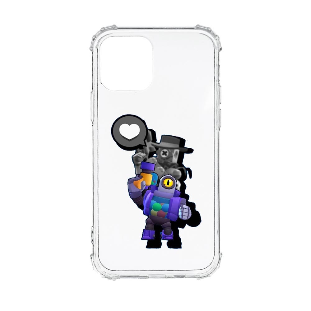 Husa Anti Shock, Compatibila Cu Apple iPhone 13 Mini, Brawl Stars Ricochet, Silicon Premium, Rezistenta, AS650