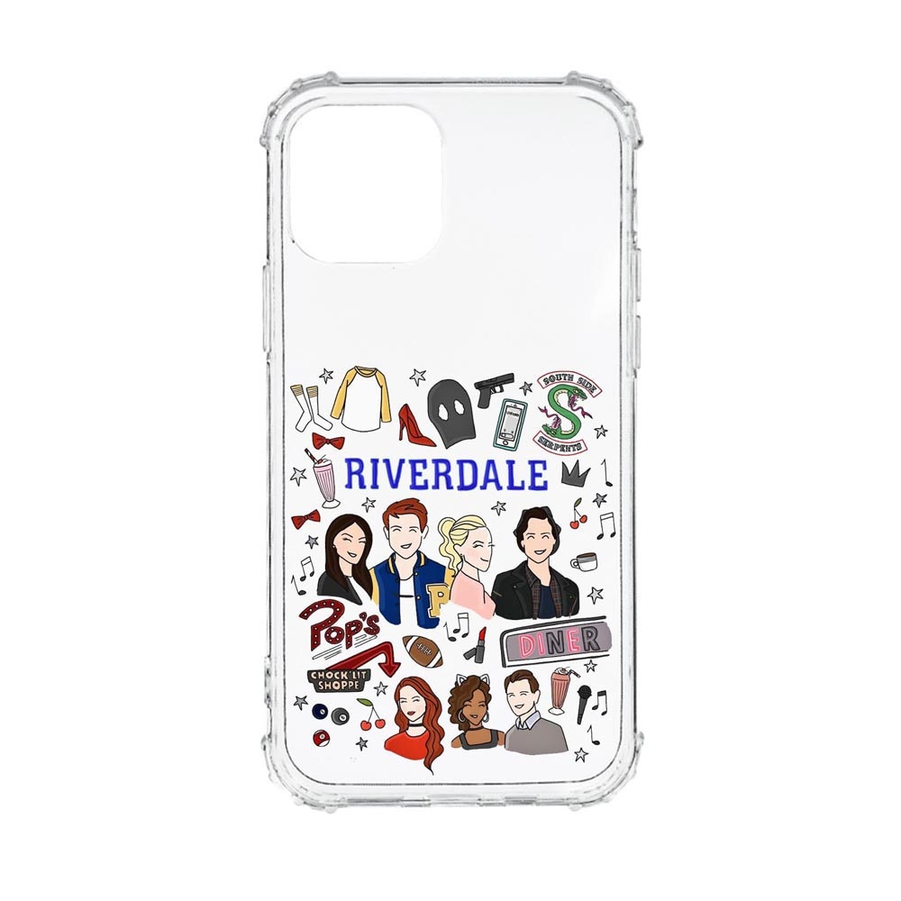 Husa Anti Shock, Compatibila Cu Apple iPhone 13 Mini, Riverdale, Silicon Premium, Rezistenta, AS607
