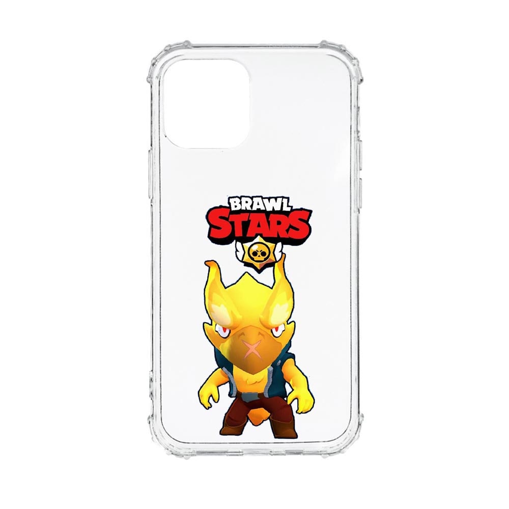 Husa Anti Shock, Compatibila Cu Apple iPhone 13, Brawl Stars Phoenix Crow, Silicon Premium, Rezistenta, AS645