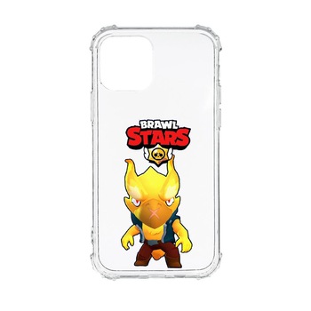 Husa Anti Shock, Compatibila Cu Apple iPhone 13 Pro Max, Brawl Stars Phoenix Crow, Silicon Premium, Rezistenta, AS645 Husa Anti Shock, Compatibila Cu Apple iPhone 13 Pro Max, Brawl Stars Phoenix Crow, Silicon Premium, Rezistenta, AS645
