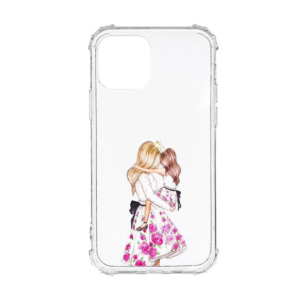 Husa Anti Shock, Compatibila Cu Apple iPhone 13, Mommy's Girl, Silicon Premium, Rezistenta, AS554