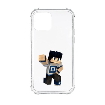 Husa Anti Shock, Compatibila Cu Apple iPhone 13 Pro Max, Minecraft, Silicon Premium, Rezistenta, AS725 Husa Anti Shock, Compatibila Cu Apple iPhone 13 Pro Max, Minecraft, Silicon Premium, Rezistenta, AS725