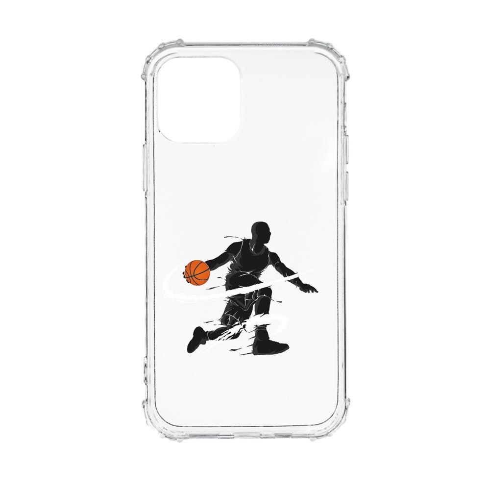 Husa Anti Shock, Compatibila Cu Apple iPhone 13, Basketball, Silicon Premium, Rezistenta, AS791