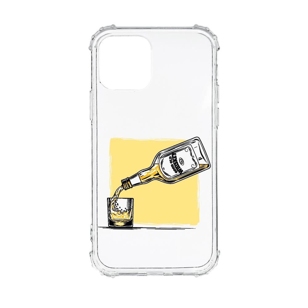 Husa Anti Shock, Compatibila Cu Apple iPhone 13 Pro, Whiskey, Silicon Premium, Rezistenta, AS805