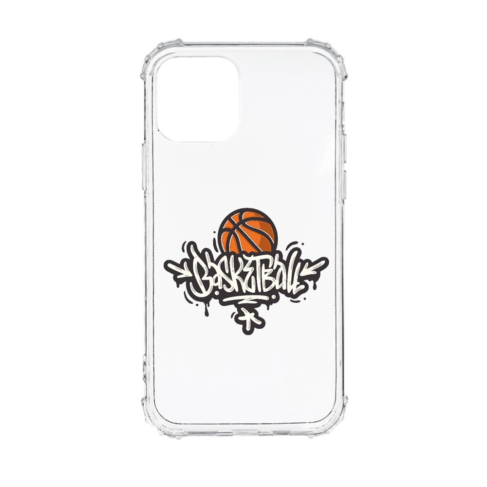 Husa Anti Shock, Compatibila Cu Apple iPhone 13 Pro Max, Basketball, Silicon Premium, Rezistenta, AS792