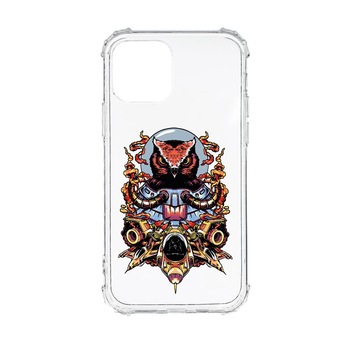 Husa Anti Shock, Compatibila Cu Apple iPhone 13 Mini, Astronaut Owl, Silicon Premium, Rezistenta, AS817 Husa Anti Shock, Compatibila Cu Apple iPhone 13 Mini, Astronaut Owl, Silicon Premium, Rezistenta, AS817