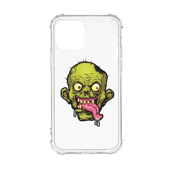 Антишоково покритие, съвместимо с Apple iPhone 13, Zombie, Premium Silicon, Resistance, AS823