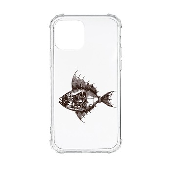 Husa Anti Shock, Compatibila Cu Apple iPhone 13 Mini, Fish, Silicon Premium, Rezistenta, AS825 Husa Anti Shock, Compatibila Cu Apple iPhone 13 Mini, Fish, Silicon Premium, Rezistenta, AS825