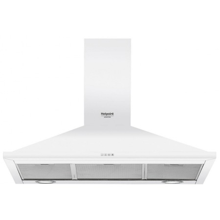Hota incorporabila decorativa Hotpoint HHPN 9.7F AM OW, Putere de absorbtie 757 mc/h, 3 viteze, 1 motor, 90 cm, White