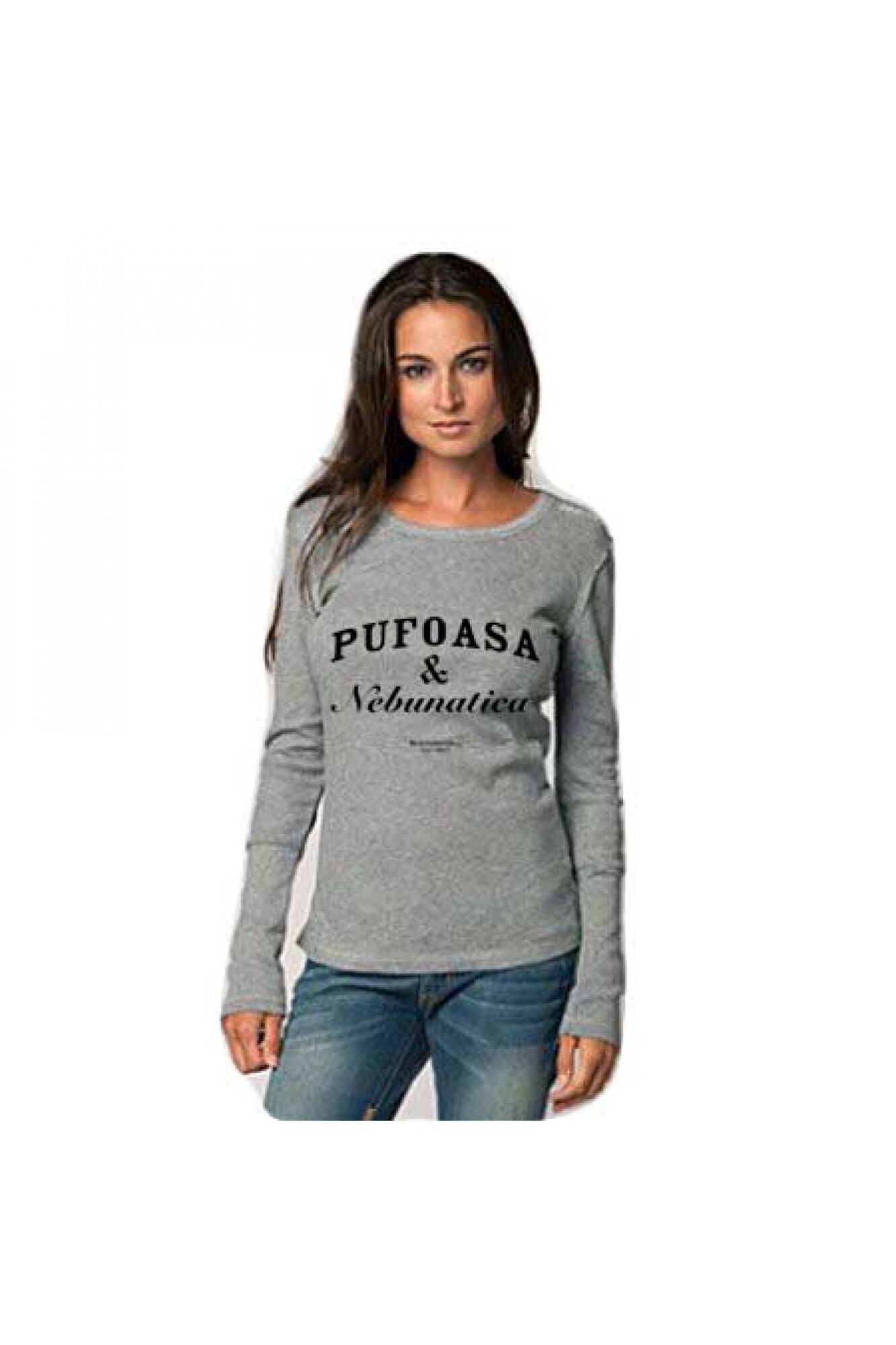 Bluza Pufoasa si Nebunatica, THEICONIC, Gri