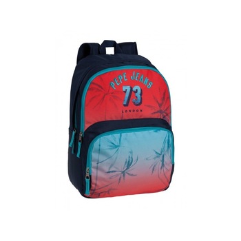 Ghiozdan scoala adaptabil 45 cm 2 compartimente Pepe Jeans Dario Ghiozdan scoala adaptabil 45 cm 2 compartimente Pepe Jeans Dario