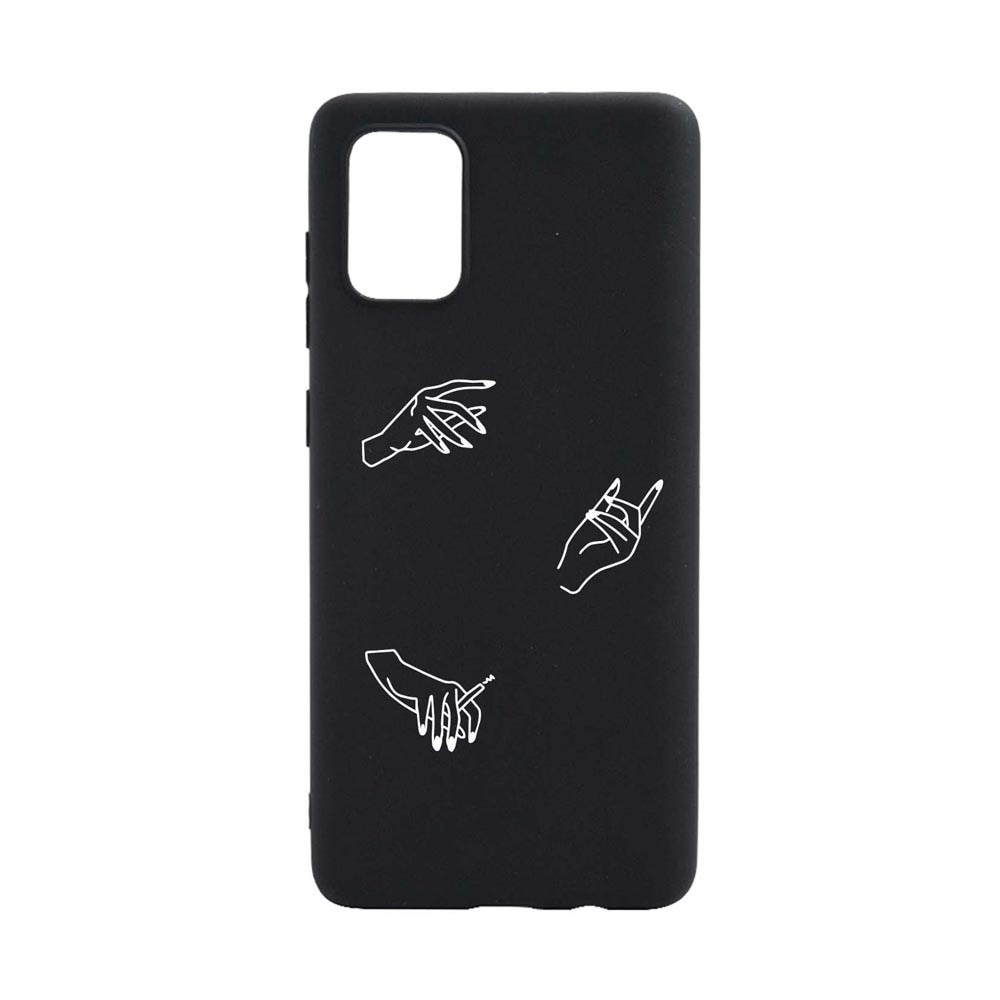 Husa Silicon Compatibila cu Oppo A93 5G, Hands, rezistenta la uzura, anti-alunecare, B740