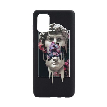 Husa Silicon Compatibila cu Oppo A74 5G, David Statue, rezistenta la uzura, anti-alunecare, B753 Husa Silicon Compatibila cu Oppo A74 5G, David Statue, rezistenta la uzura, anti-alunecare, B753