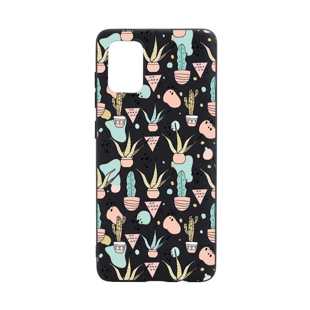 Husa Silicon Compatibila cu Oppo A93 5G, Cactus, rezistenta la uzura, anti-alunecare, B774