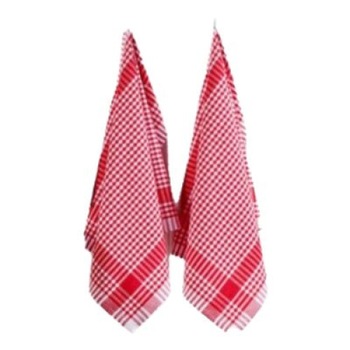 Set fata de masa si prosoape bucatarie, 11 piese, bumbac 100%, Eponj Home, Carouri, Rosu Set fata de masa si prosoape bucatarie, 11 piese, bumbac 100%, Eponj Home, Carouri, Rosu