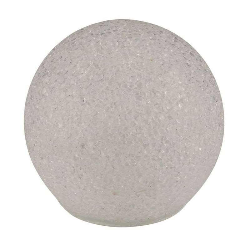 Decoratiune LED glob Eva, 15 cm, lumina RGB, alimentare baterii