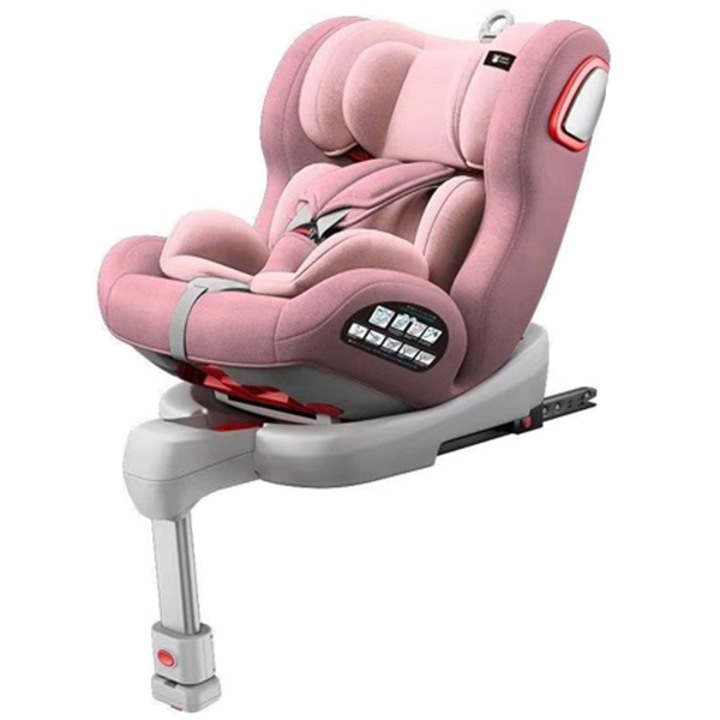 Scaun auto Rotativ 360 Roz Kota Baby ISOFIX pozitie somn Dolce Bambino 0-36kg