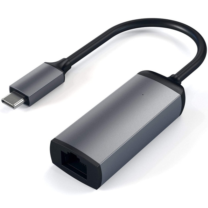 Adaptor UCB-C la Ethernet Satechi, Gri spatial