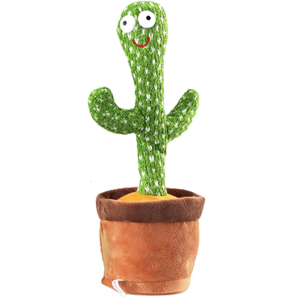 Cactus Dansator Zenuk® - Jucarie Interactiva Pentru Bebelusi, Canta, Danseaza, Repeta ce Aude, Verde