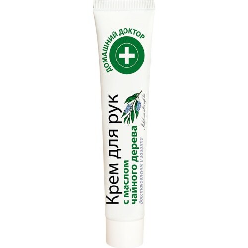 Crema protectoare regeneranta pentru maini cu ulei de arbore de ceai , 42 ml, Doctorul Casei