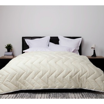 Pilota iarna matlasata200 x 220,umplutura lana, Crem Pilota iarna matlasata200 x 220,umplutura lana, Crem