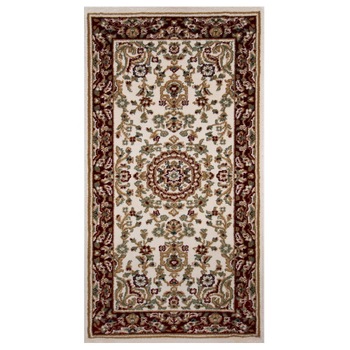 Covor living / dormitor Carpeta Atlas, polipropilena heat-set, dreptunghiular, crem, 160 x 230 cm, confera incaperii caldura, eleganta si confort Covor living / dormitor Carpeta Atlas, polipropilena heat-set, dreptunghiular, crem, 160 x 230 cm, confera incaperii caldura, eleganta si confort