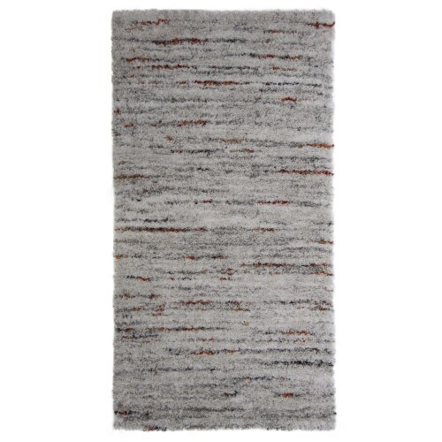 Covor living / dormitor Sherpa, polipropilena heat-set, crem, 200 x 290 cm, design rustic, calduros si elegant