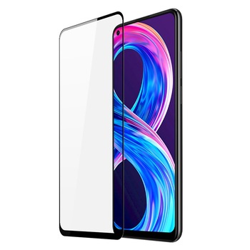 Folie de sticla, DuxDucis, Compatibil cu Realme 8 Pro / Realme 8, Negru Folie de sticla, DuxDucis, Compatibil cu Realme 8 Pro / Realme 8, Negru