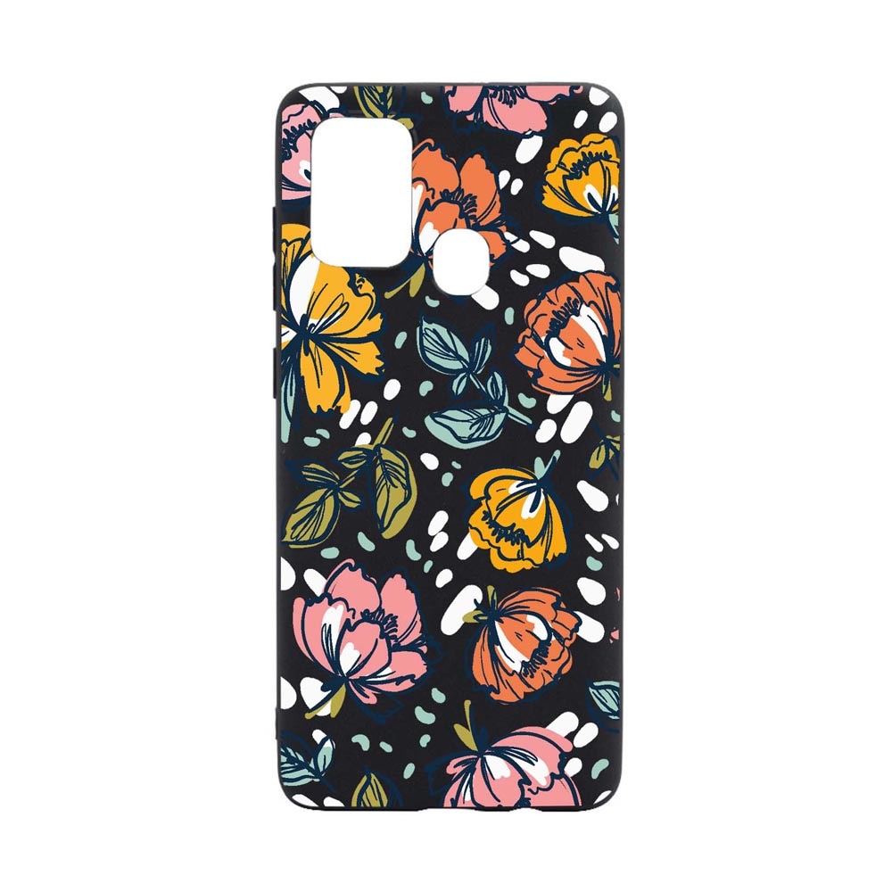 Husa Silicon Compatibila cu Motorola Moto G50, Flowers - Pastel Colors, rezistenta la uzura, anti-alunecare, B755