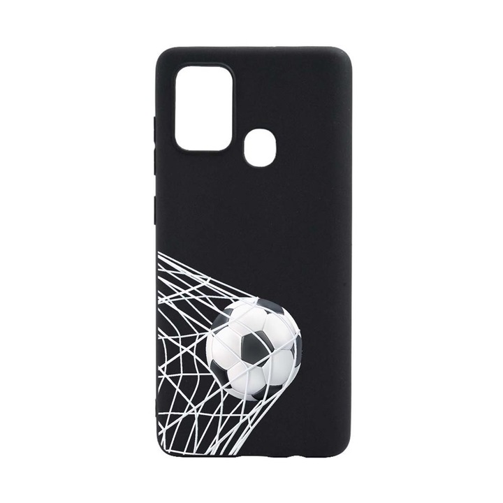 Husa Silicon Compatibila Cu Realme C12, Football - Goooaaall, rezistenta la uzura, B 775