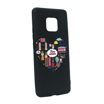 Husa Silicon Compatibila cu Motorola Moto G9 Play, I Love London, rezistenta la uzura, anti-alunecare, B732 Husa Silicon Compatibila cu Motorola Moto G9 Play, I Love London, rezistenta la uzura, anti-alunecare, B732